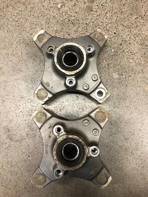 TRX HONDA TRX450R RIGHT LEFT 450R FRONT WHEEL HUBS HUB SET 06+ TRX450ER 450ER