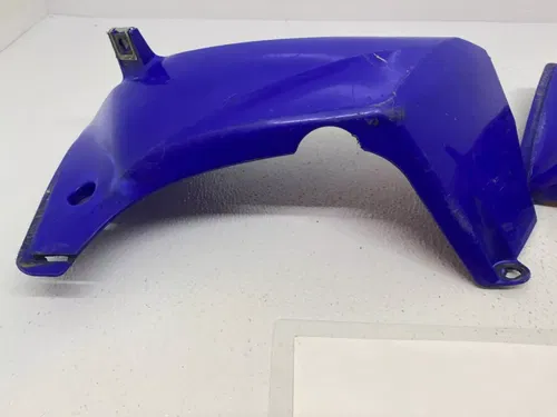 YAMAHA YFZ450R YFZ 450R 450 R BLUE RADIATOR SHROUD SET SHROUDS 2014-2024 1TD