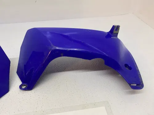 YAMAHA YFZ450R YFZ 450R 450 R BLUE RADIATOR SHROUD SET SHROUDS 2014-2024 1TD