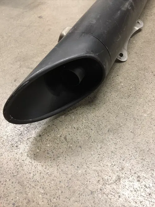 06-09 SUZUKI M109 VZR 1800 FULL EXHAUST SYSTEM HEADER PIPES MID MUFFLER BLACK B