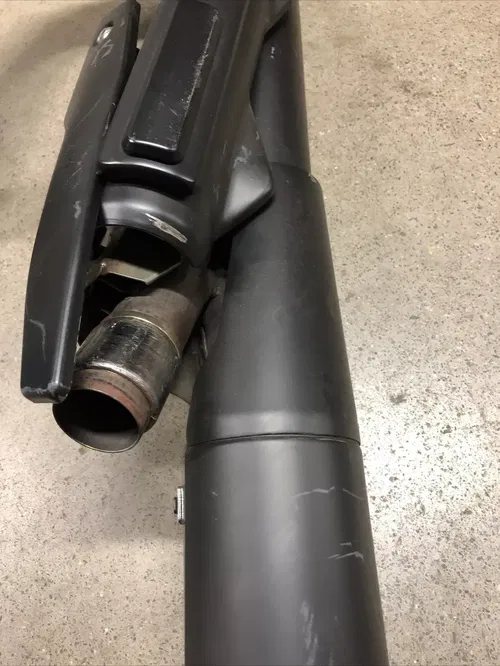 06-09 SUZUKI M109 VZR 1800 FULL EXHAUST SYSTEM HEADER PIPES MID MUFFLER BLACK B