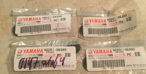 NEW! YAMAHA OEM 6mm Washer SET OF 4 PZ50 YW50 EF2800 YG2800 EF4000 EF5200 YS624
