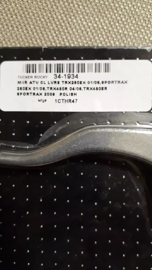MSR POLISHED STANDARD CLUTCH LEVER HONDA TRX250EX 01-06 TRX450R TRX450ER 04-14