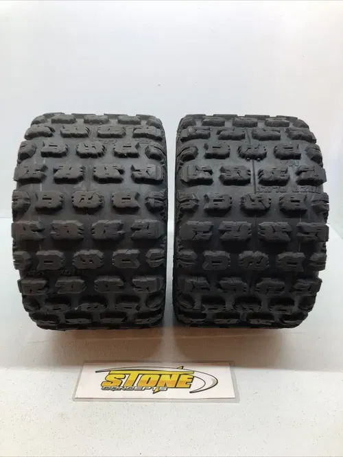 RAZR PLUS MX Rear Tire Set Tires ATV 18x10x8 Yamaha YFZ450R Honda TRX450R LTR450