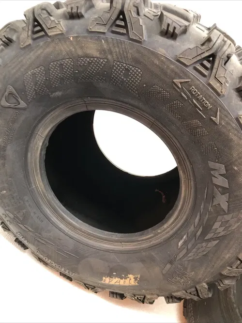 RAZR PLUS MX Rear Tire Set Tires ATV 18x10x8 Yamaha YFZ450R Honda TRX450R LTR450