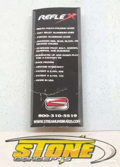 Streamline MX Folding Reflex Brake Lever Black KTM 125 250 300 450 500 New