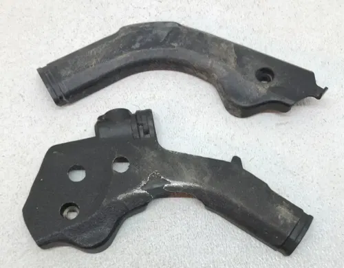 HUSQVARNA FC250 FC350 FC450 BLACK PLASTIC FRAME GUARDS COVERS LEFT RIGHT SET