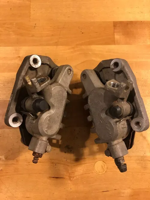 HONDA TRX450R TRX 450R FRONT END WHEEL HUBS SPINDLES CALIPERS UPDATE 250R E