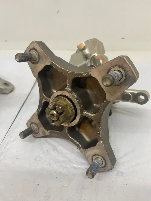 HONDA TRX450R TRX 450R FRONT END WHEEL HUBS SPINDLES CALIPERS UPDATE 250R E