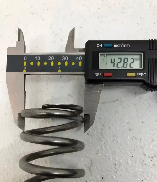 Front Fork Spring 19" 483mm Long 43mm Outer Diameter 5.0 N .46 KG 26 LBS