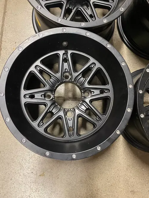 SEDONA WHEELS RACELINE BADLANDS ATV UTV 4/115 ARCTIC CAT 12X7 WHEELS