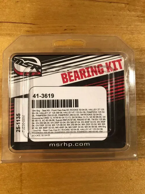 MSR WHEEL BEARING SEAL KIT 41-3619 GAS GAS EC ROOKIE HALLEY PAMPERA RM125 RM250