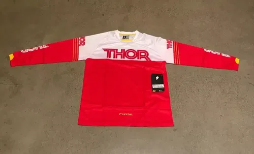 THOR PHASE S16 JERSEY HYPERION RED SIZE MEDIUM M 2910-3510
