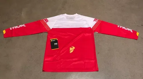 THOR PHASE S16 JERSEY HYPERION RED SIZE MEDIUM M 2910-3510
