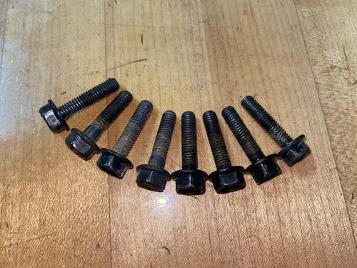 Can Am Ski-Doo BRP Screw Hexagon Flange M6 X 25 250000787 Qty 8 BEADLOCK BOLTS