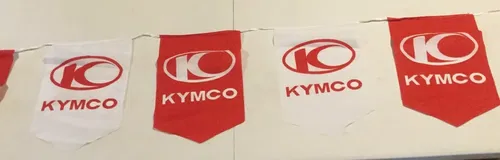 NEW! KYMCO MXU 450i ATV MX TEAM GNCC RACE *CLOTH* FLAG PENNANTS BANNER ENDURO