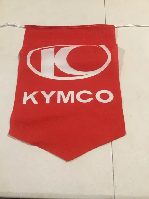 NEW! KYMCO MXU 450i ATV MX TEAM GNCC RACE *CLOTH* FLAG PENNANTS BANNER ENDURO