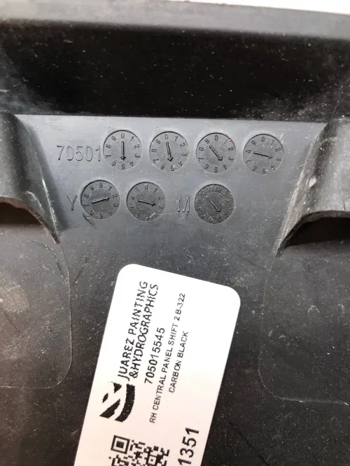 Used OEM 2024 2025 Can-Am Maverick R Body Panel Right Center Black 705015545