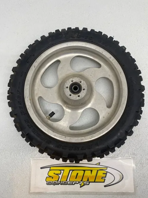 XR50 CRF50 CX50 10" Inch Front Wheel Rim Dunlop 2/50-10 Sports D756F Tire