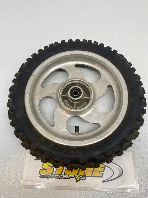 XR50 CRF50 CX50 10" Inch Front Wheel Rim Dunlop 2/50-10 Sports D756F Tire
