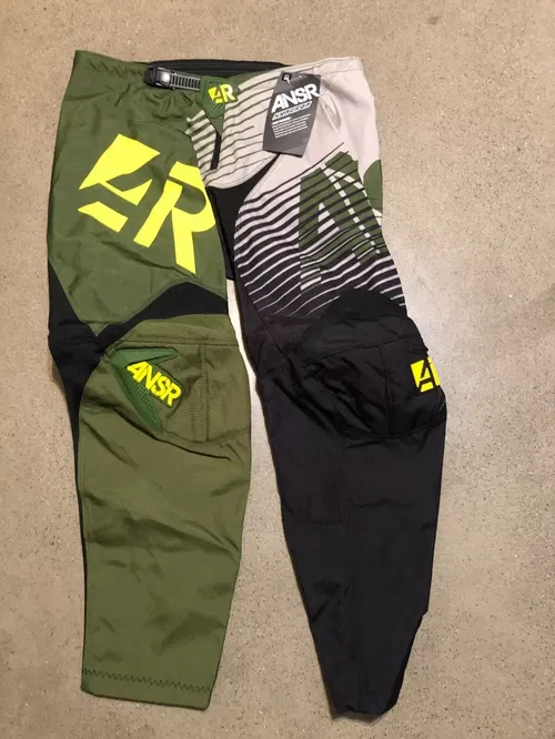 ANSR ANSWER A15 SYNC PANTS SYNCRON RACING FOREST GREEN ADULT MENS SIZE 36