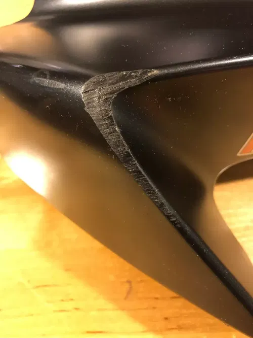 08 09 SUZUKI GSXR750 LEFT LOWER MID UPPER SIDE FAIRING COWL GSXR 600 GSXR600