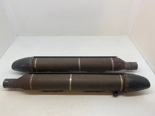 VICTORY MOTORCYCLE EXHAUST MUFFLERS LH RH SET CROSS ROADS COUNTRY MAGNUM OEM C
