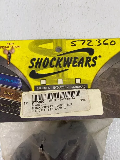 OUTERWEARS SHOCKWEARS SHOCK COVER FRONT SUZUKI LTZ250 2004 04 LTZ 250 QUADSPORT