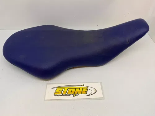 Suzuki LTR450 LTR 450 OEM Seat Pan Cover 06-09 Blue Complete Foam Pan Stock