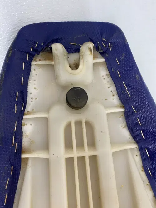 Suzuki LTR450 LTR 450 OEM Seat Pan Cover 06-09 Blue Complete Foam Pan Stock