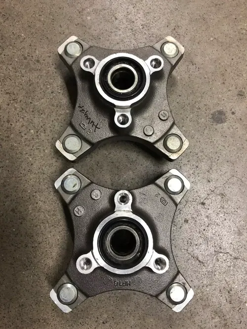 TRX HONDA TRX450R RIGHT LEFT 450R FRONT WHEEL HUBS HUB SET 06+ TRX450ER 450ER