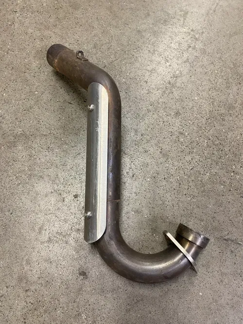 BARKERS PERFORMANCE EXHAUST HEAD PIPE HEADER ATV HYBRID CUSTOM PROJECT D
