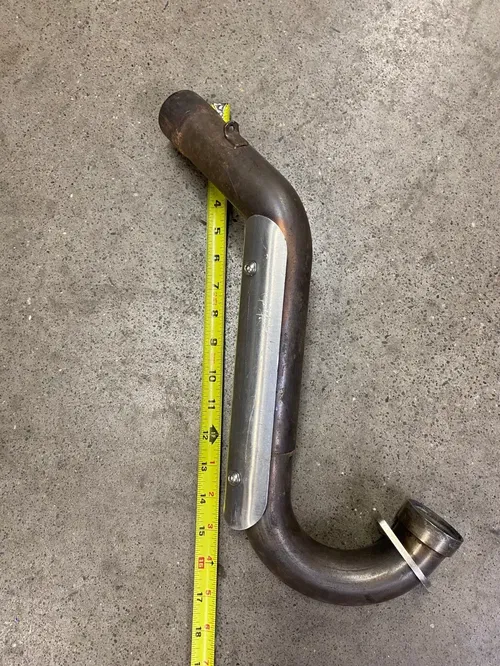 BARKERS PERFORMANCE EXHAUST HEAD PIPE HEADER ATV HYBRID CUSTOM PROJECT D