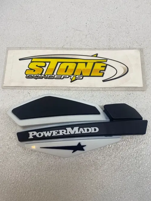 POWERMADD Star Series Handguard Hand Guard White Right RH TRX450R LTR450 YFZ450R