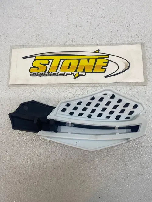POWERMADD Star Series Handguard Hand Guard White Right RH TRX450R LTR450 YFZ450R