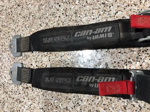 OEM CAN-AM MAVERICK X3 4 POINT HARNESS PADDED SEAT BELT SUB ZERO IMMI 2017-23