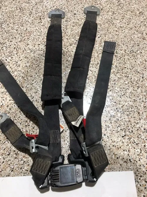 OEM CAN-AM MAVERICK X3 4 POINT HARNESS PADDED SEAT BELT SUB ZERO IMMI 2017-23
