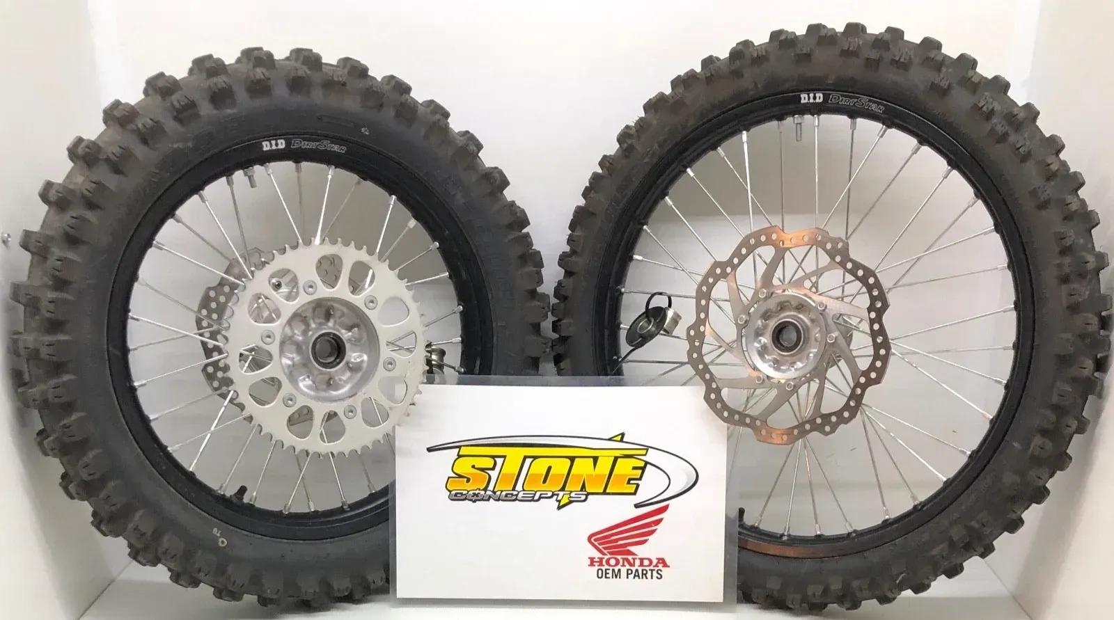 New 22-26 OEM Honda CRF250R DID Dirt Star Front Rear Wheels Set 21-26 CRF450R