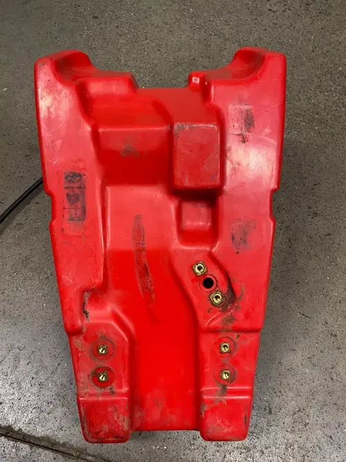 OEM TRX250R TRX 250R HONDA GAS TANK FUEL PETROL RED 1986 1987 1988 1989 STOCK