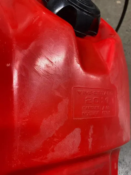 OEM TRX250R TRX 250R HONDA GAS TANK FUEL PETROL RED 1986 1987 1988 1989 STOCK