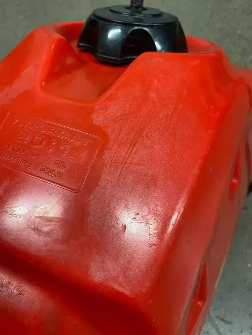 OEM TRX250R TRX 250R HONDA GAS TANK FUEL PETROL RED 1986 1987 1988 1989 STOCK