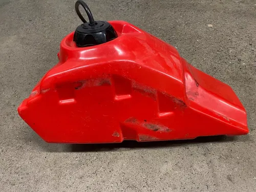 OEM TRX250R TRX 250R HONDA GAS TANK FUEL PETROL RED 1986 1987 1988 1989 STOCK