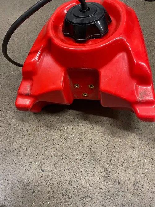OEM TRX250R TRX 250R HONDA GAS TANK FUEL PETROL RED 1986 1987 1988 1989 STOCK