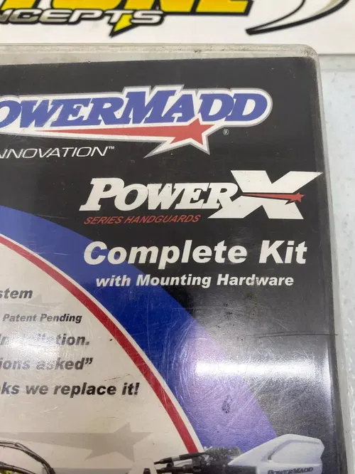 PowerMadd Universal PowerX FlexMount and Handguards Hand Guards Black ATV