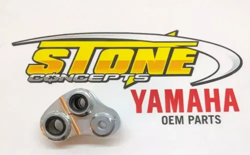 OEM 09-24 Yamaha YFZ450R Rear Shock Linkage Link Knuckle Triangle W/ Bearings
