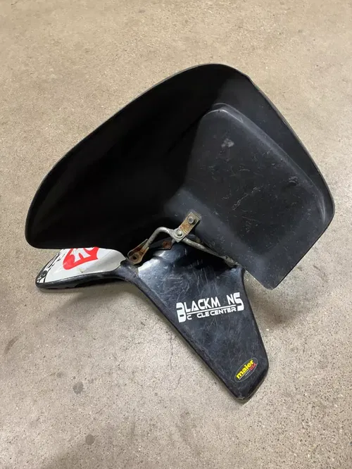 HONDA TRX 450R TRX450R FRONT FENDER PLASTIC 2004 2005 BLACK  LEFT 04 05 MAIER