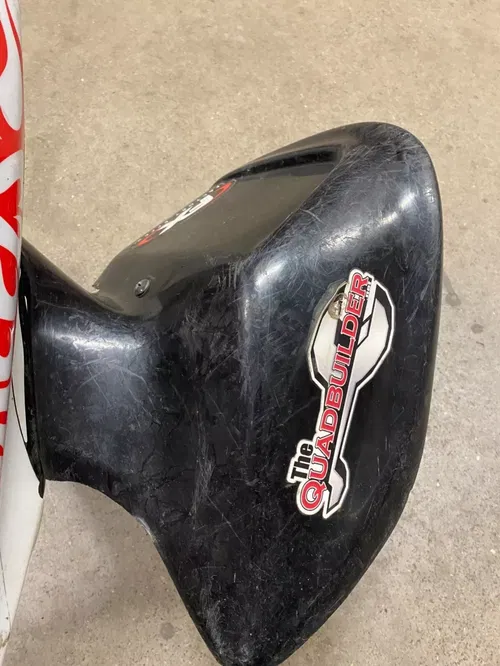 HONDA TRX 450R TRX450R FRONT FENDER PLASTIC 2004 2005 BLACK  LEFT 04 05 MAIER