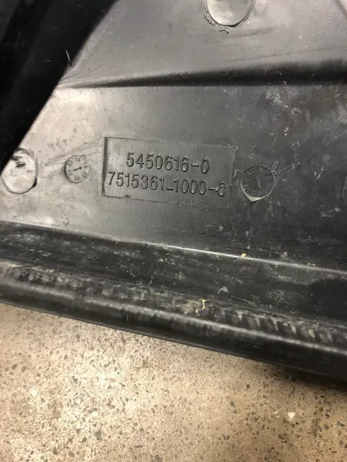 OEM Polaris RZR XP 1000 EPS Front Left Door Frame Lower Mount Plastic Panel