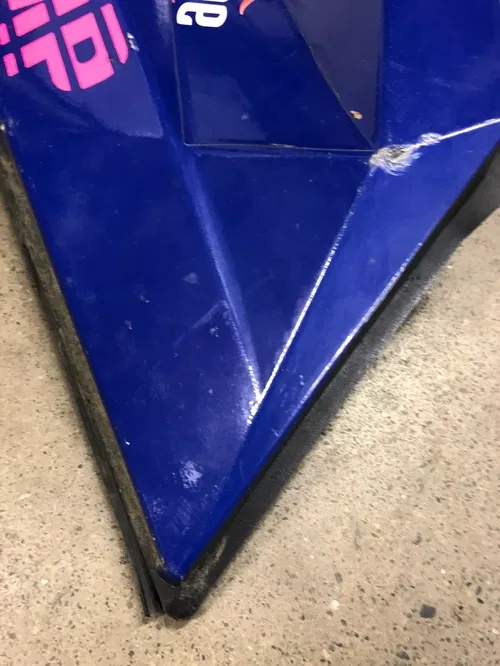 OEM Polaris RZR XP 1000 EPS Front Left Door Frame Lower Mount Plastic Panel