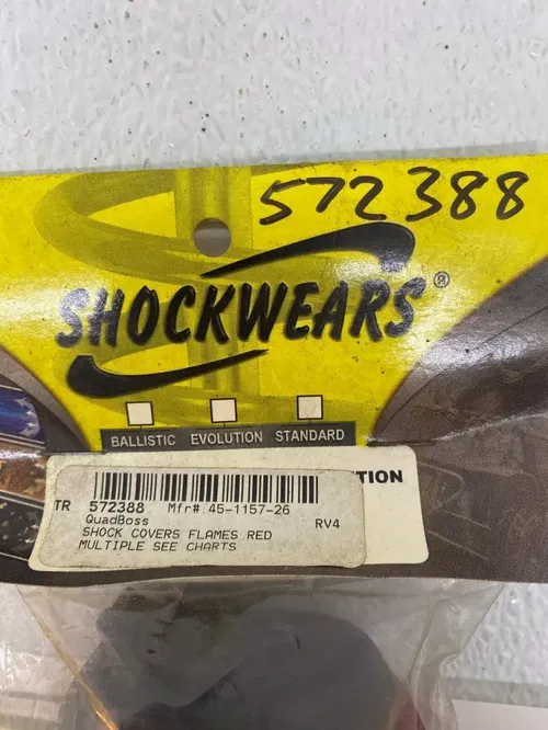 OUTERWEARS SHOCKWEAR REAR SHOCK BACK COVER POLARIS PREDATOR 500 ATV 45-1157-26